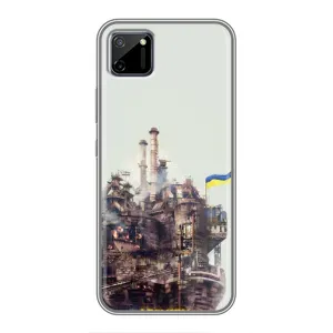 Чехлы на военную тематику для Realme C11 (Азовсталь)
