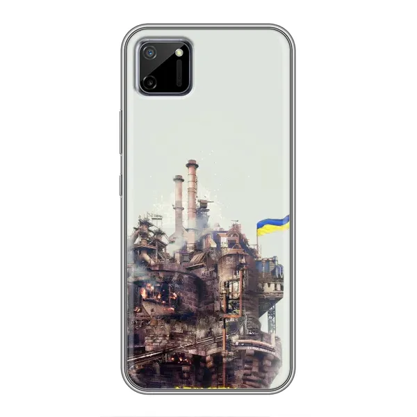 Чехол с рисунком «Азовсталь» для Realme C11