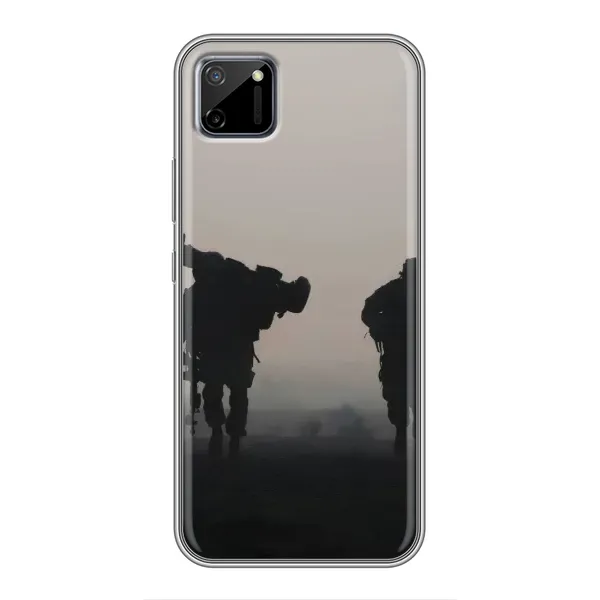 Чехол с рисунком «Бой солдат» для Realme C11