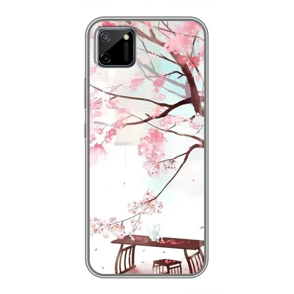 Чехол с рисунком «Чайная церемония» для Realme C11