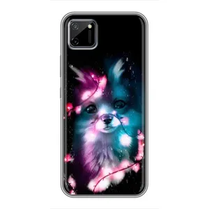 Чехол с Лисичкой для Realme C11 (Черная Лиса)