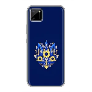 Чехол Укр Символика для Realme C11 (Цветущий Герб)