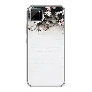 Чехлы с тематикой "ЦВЕТЫ" на Realme C11 (Цветы на стене)