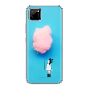 Девчачий Чехол для Realme C11 (Девочка с тучкой)