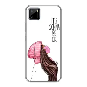 Чехол Стильные девушки на Realme C11 (Девушка в маске)