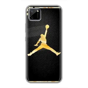Силиконовый Чехол Nike Air Jordan на Реалми с11 (Джордан 23)