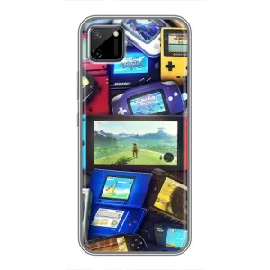 Чехол с рисунком «Джойстики» для Realme C11