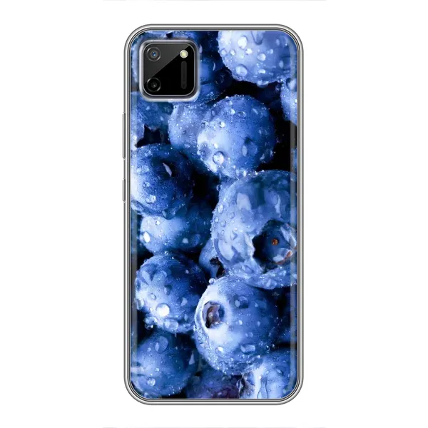 Чехол с рисунком «Голубика» для Realme C11