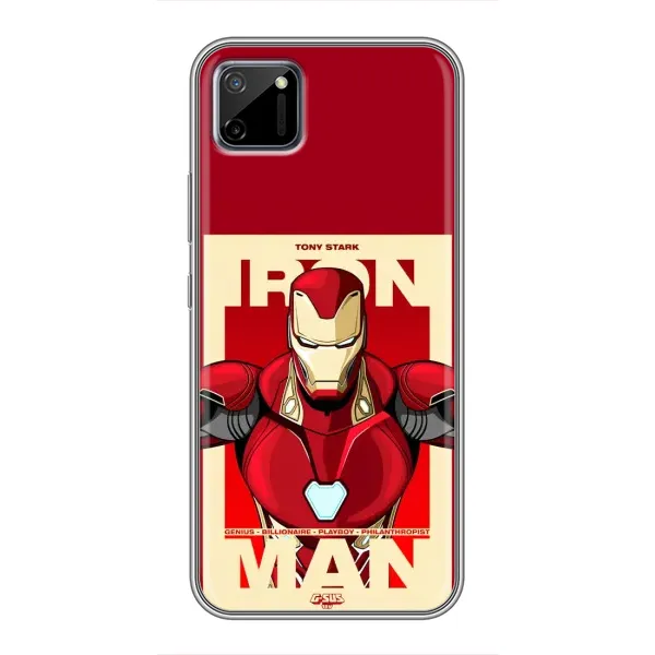 Чехол с рисунком «Iron man» для Realme C11