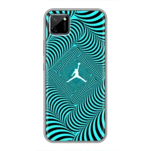 Силиконовый Чехол Nike Air Jordan на Реалми с11
