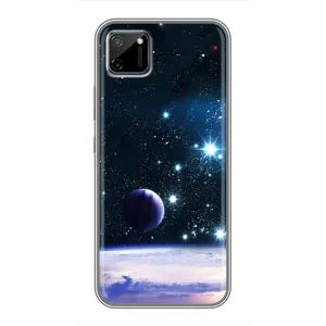 Чехол (ТПУ) с планетами на Realme C11 (Космический вид)