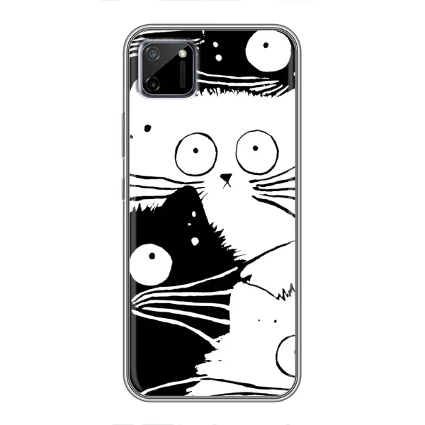 Чехол с рисунком «КОТИКИ» для Realme C11