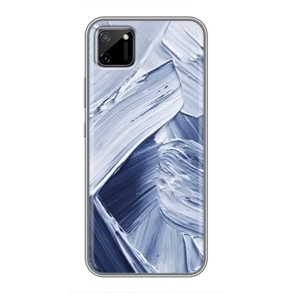 Чехол с рисунком «Краски мазки» для Realme C11