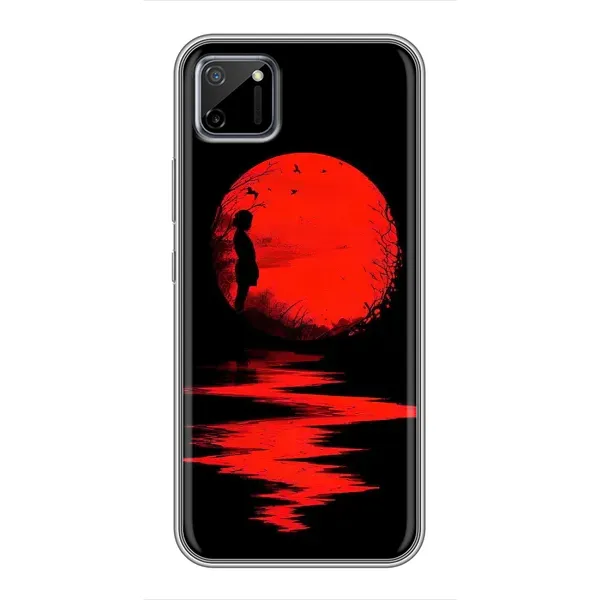 Чехол с рисунком «Красный Закат» для Realme C11