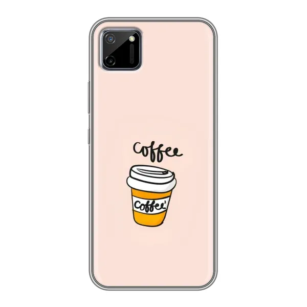 Чехол с рисунком «Кружка кофе» для Realme C11