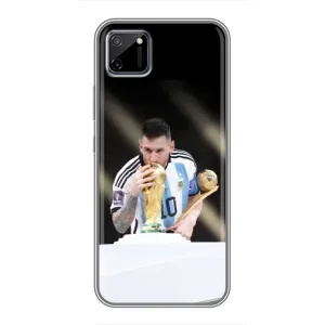 Чехлы Лео Месси Аргентина для Realme C11 (Кубок Мира)