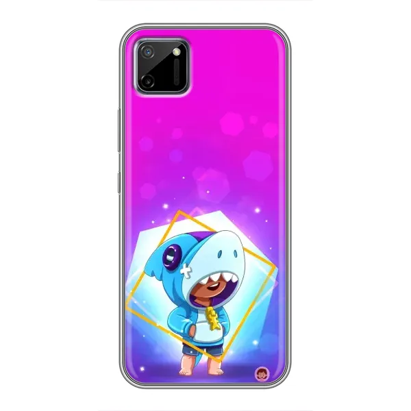 Чехол с рисунком «Леон в костюме Акулы» для Realme C11