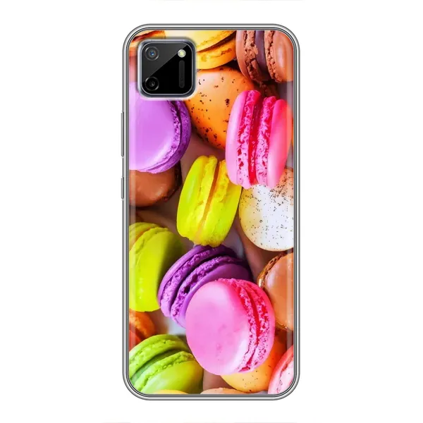 Чехол с рисунком «Макаруны» для Realme C11