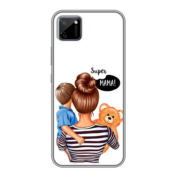 Чехол с рисунком «Мама и сын» для Realme C11