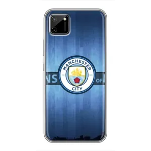 Силиконовые Чехлы принт Футбол на Realme C11 (ManCity)