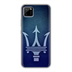Чехлы с тематикой "Крутые машины" на Realme C11 (Лого Maserati)