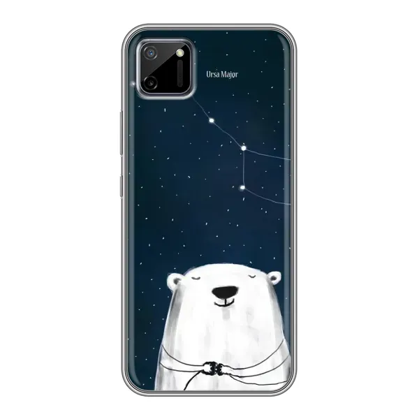 Чехол с рисунком «Медведица» для Realme C11