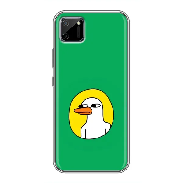 Чехол с рисунком «Мем Утка» для Realme C11 Чехол с рисунком «Мем Утка» для Realme C11