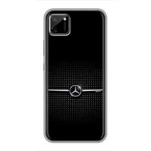 Силиконовый бампер с картинкой машины на Realme C11 (Mercedes)