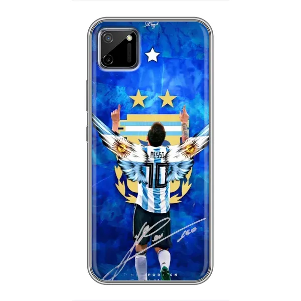 Чехол с рисунком «Месси Аргентина» для Realme C11