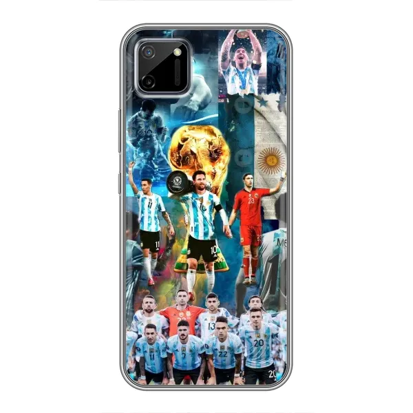 Чехол с рисунком «Месси в сборной» для Realme C11