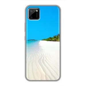 Летний Чехол на Realme C11 (Море песок)