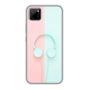 Девчачий Чехол для Realme C11 (Наушники)