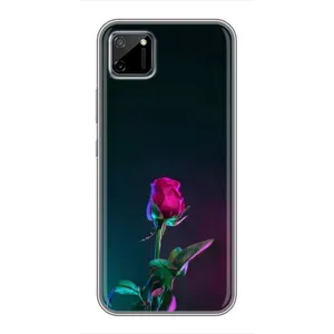 Чехлы с принтом Розочки для Realme C11 (Ночная роза)