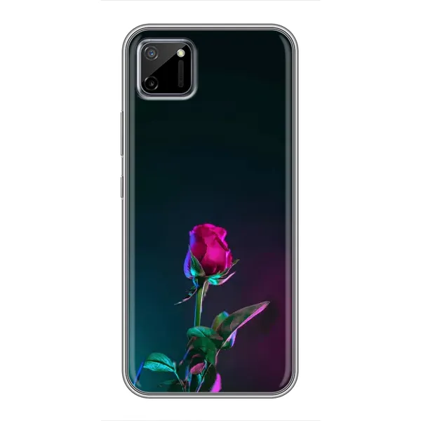 Чехол с рисунком «Ночная роза» для Realme C11