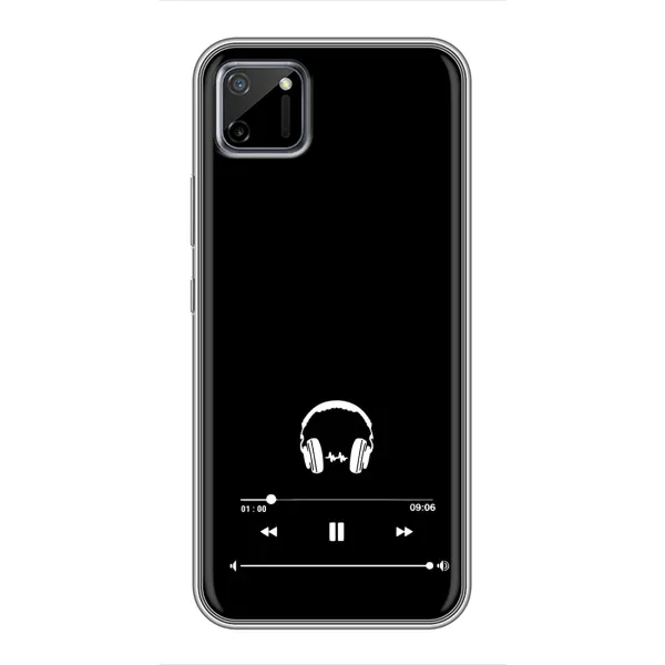 Чехол с рисунком «Плеер» для Realme C11