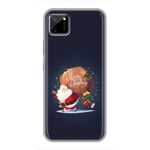 Чехол Санта Клаус для Realme C11 (Подарки от Санты)