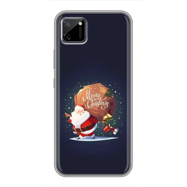 Чехол с рисунком «Подарки от Санты» для Realme C11