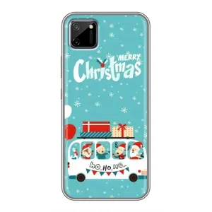 Силиконовый бампер на рождество для Realme C11 (Рождественское настроение)