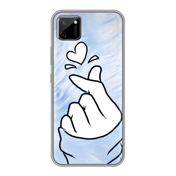 Чехол с рисунком «Сердечка знак» для Realme C11 Чехол с рисунком «Сердечка знак» для Realme C11
