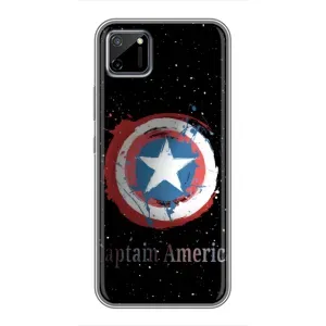 Чехол с Щитом Капитана Америки на Realme C11 (Щит Капитана)