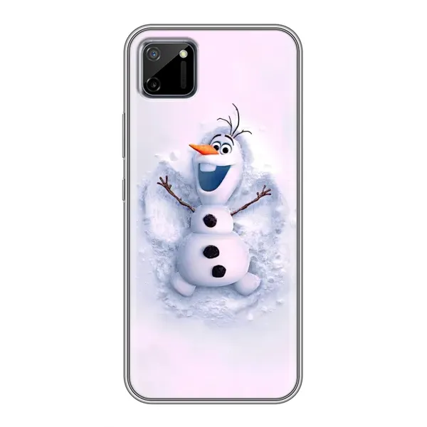 Чехол с рисунком «Снеговик Олов» для Realme C11