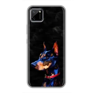 Бампер для Realme C11 с картинкой "Песики" (Собака Мопс)