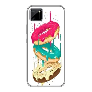 Чехол с изображением вкусной еды для Realme C11 (Сочные пончики)