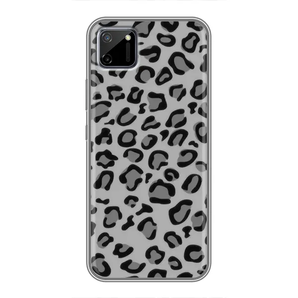 Чехол с рисунком «Темный леопрад» для Realme C11