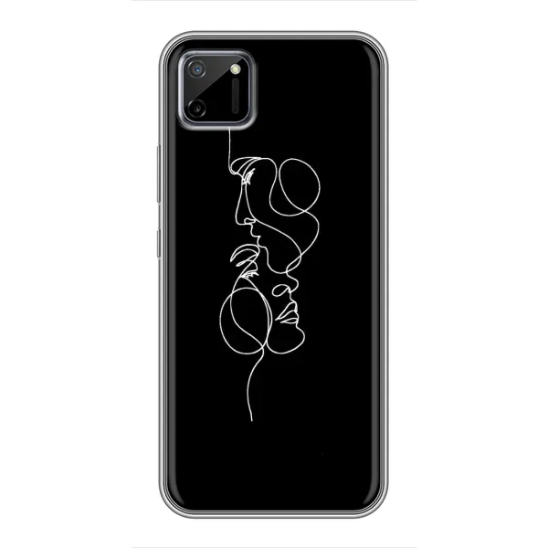 Чехол с рисунком «Влюбленная пара» для Realme C11