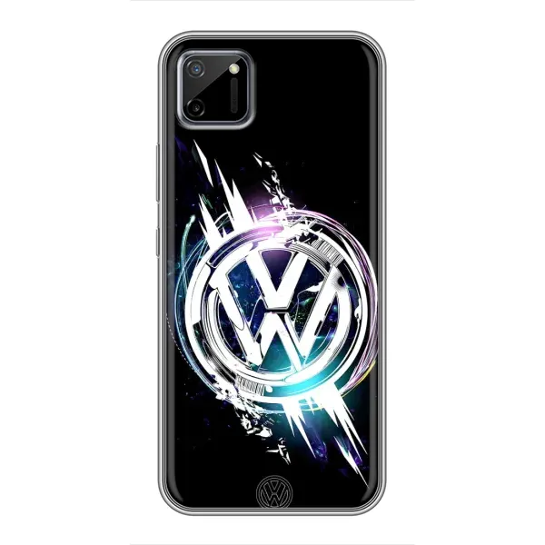 Чехол с рисунком «Volkswagen на черном» для Realme C11