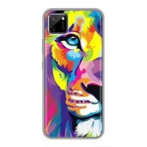 Чехол с картинкой на Realme C11 (Яркий Лев)