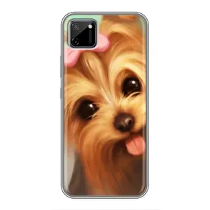 Чехол (ТПУ) Милые собачки для Realme C11 (Йоршенский терьер)