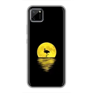 Летний Чехол на Realme C11 (Желтый Закат)
