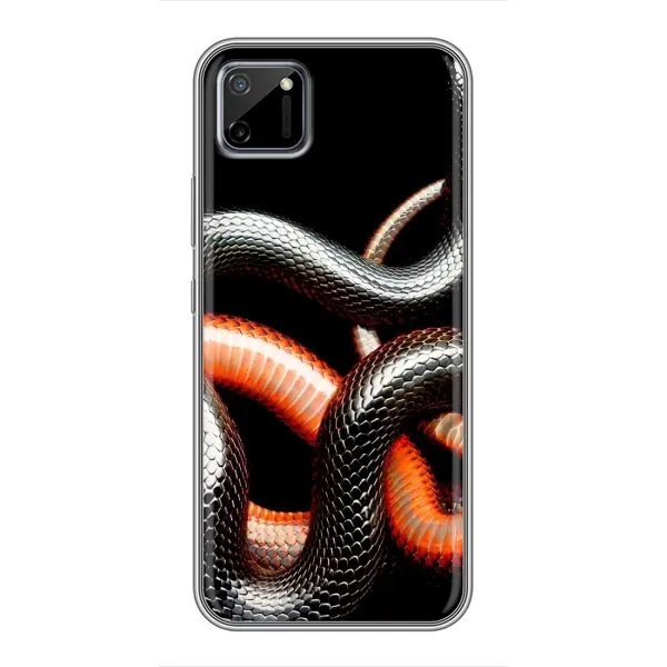Чехол с рисунком «Змея» для Realme C11